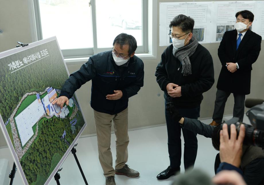 농림축산식품부 장관, 홍성군 원천마을 에너지 자립마을 방문 이미지