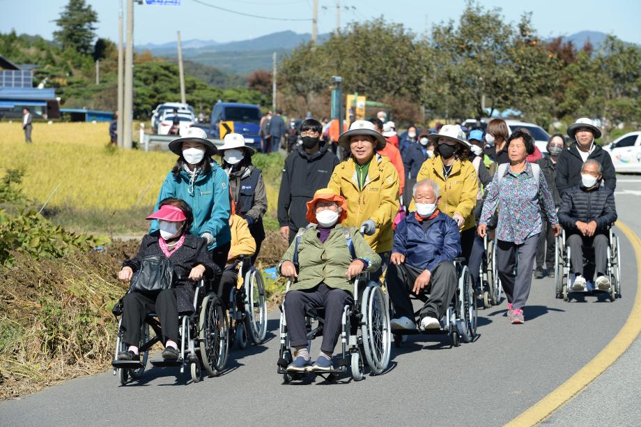 홍성군, 제22회 중증장애인 휠체어 등반대회 개최 이미지