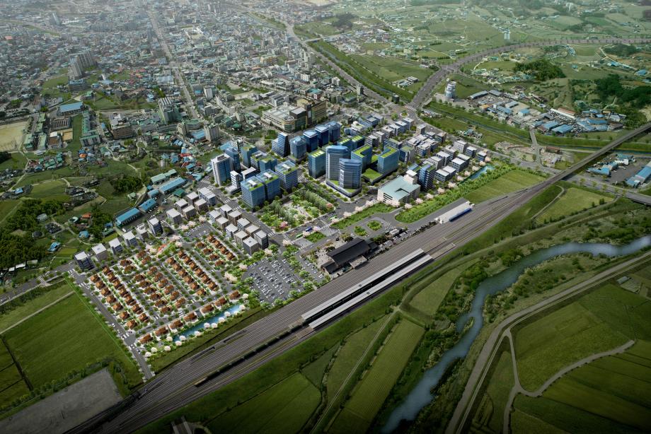 홍성 역세권 도시개발사업 체비지 매각 추진 이미지