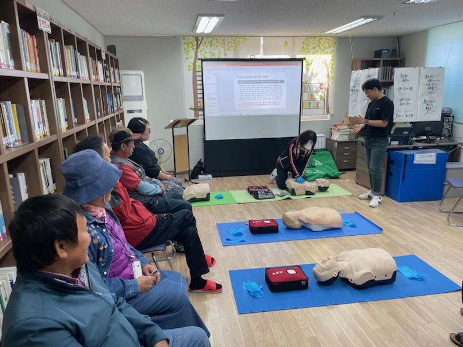 홍성군, ‘4분의 기적’ 심폐소생술 및 응급처치 교육 실시 이미지