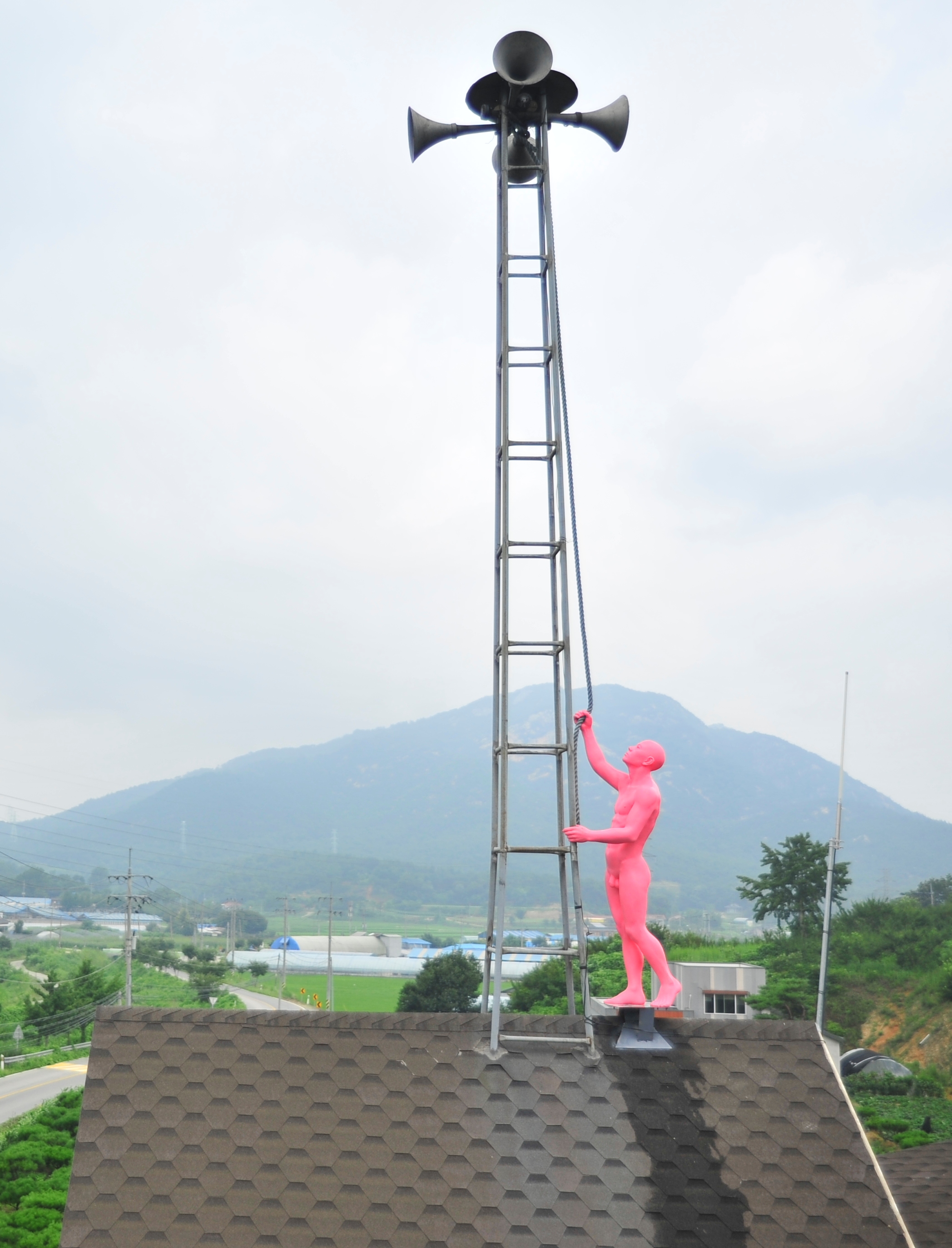 ‘이응노마을’ 시작과 변화, 발전 기원한 상징조형물 설치 이미지