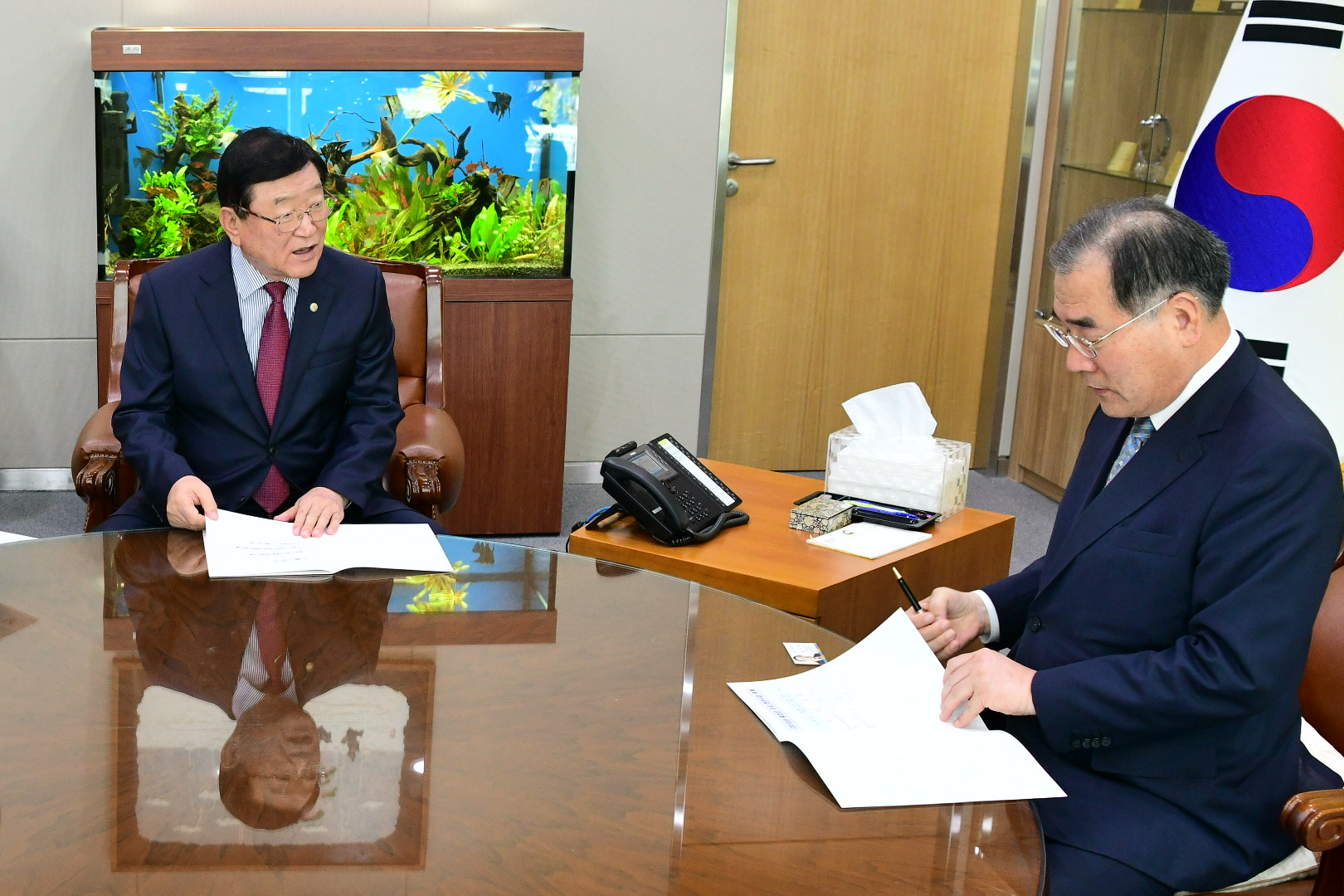 김석환 홍성군수, 농식품부장관 면담하며 국비 확보 ‘온힘’ 이미지