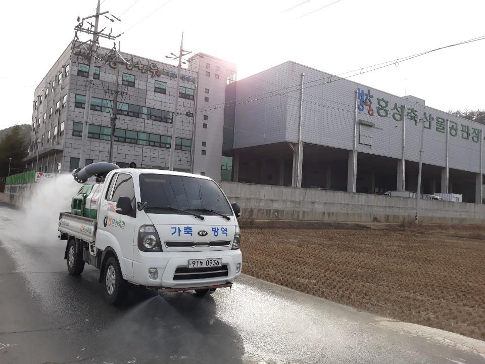 “구제역 이상무!” 홍성군, 설 연휴 잊은 철통방역 실시! 이미지