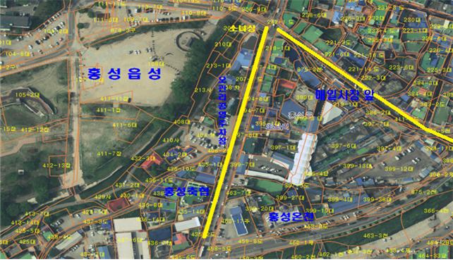 홍성군, 주말·공휴일에도 불법주정차 단속 CCTV 운영한다 이미지