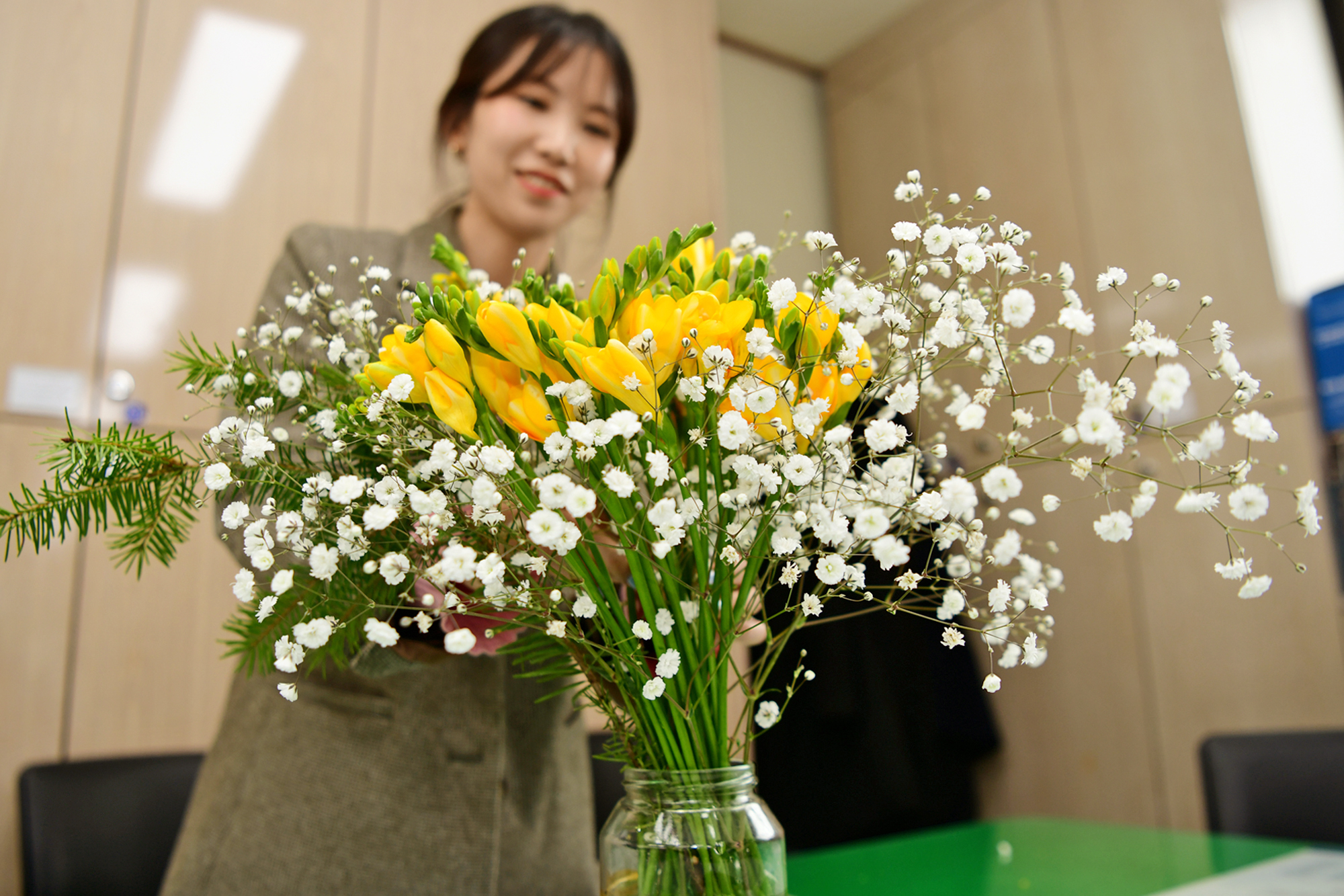 홍성군, 꽃 소비촉진 운동에 적극적으로 나섰다! 이미지