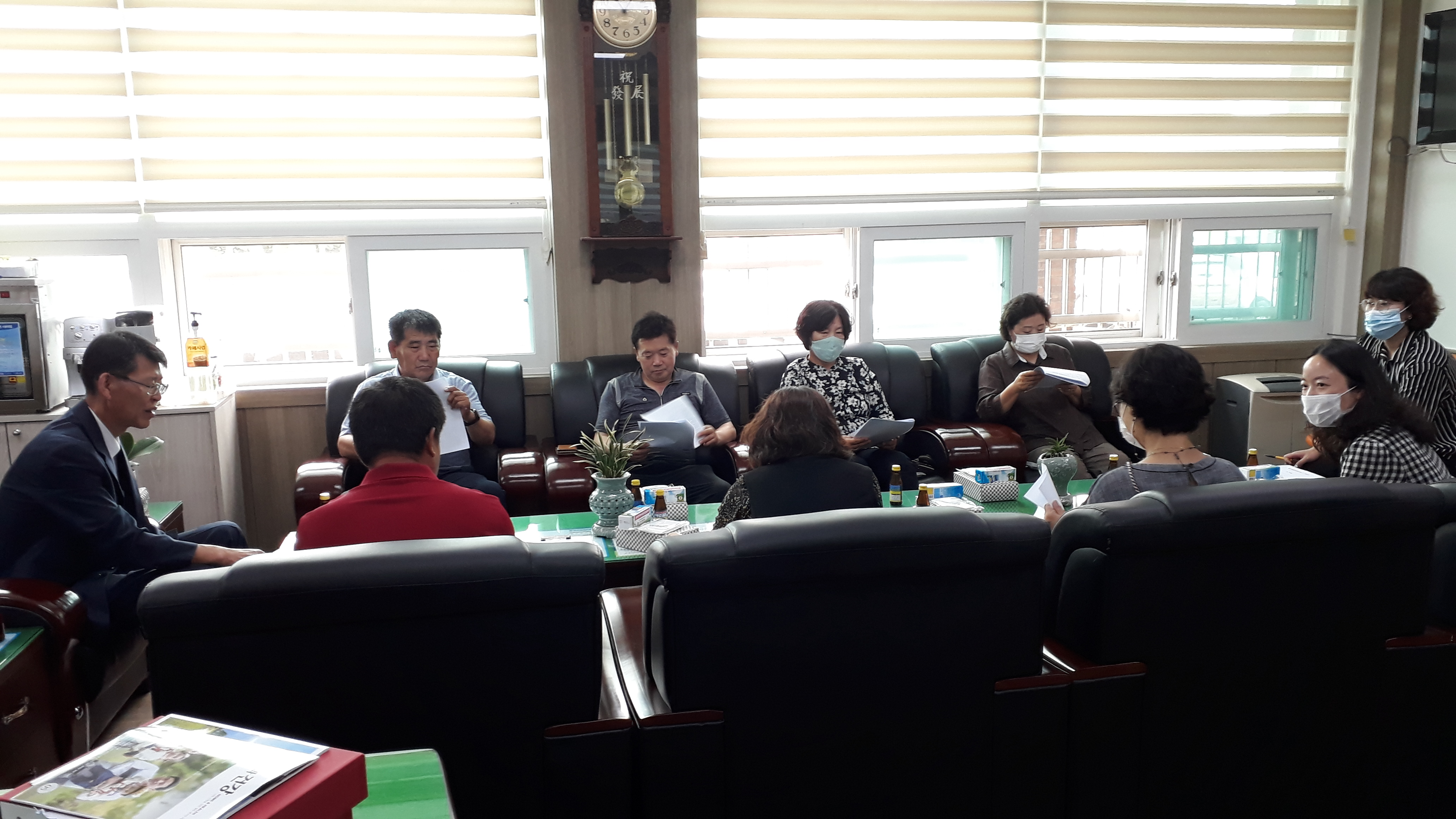 장곡면, 지역사회보장협의체 회의 개최 이미지