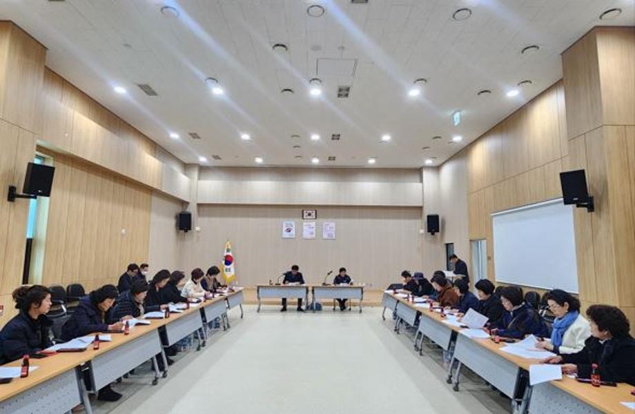 홍북읍, 새해 첫 새마을부녀회 월례회의 개최 이미지